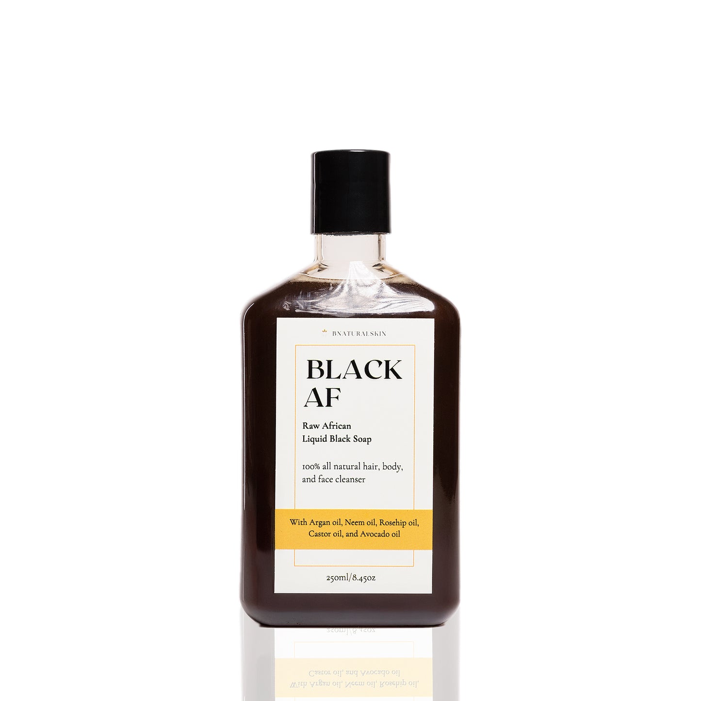 Black AF: Raw African Liquid Black Soap